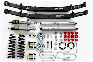 Sandkat4X4 Kit Suspension Sandkat4x4 - Rehausse env. 5 cm - Pickup Nissan Navara D23/NP300 - Charge +50kg/+300kg