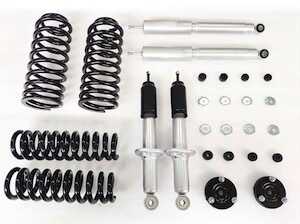 Sandkat4X4 Kit Suspension Sandkat4x4 - Rehausse env. 5 cm - Nissan Pathfinder R51 - Charge +45kg/+150kg