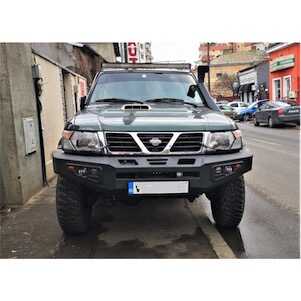 Sandkat4X4 Pare choc aluminium Sandkat 4x4 - Nissan Patrol Y61 avant 2004