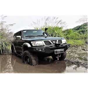 Sandkat4X4 Pare choc aluminium Sandkat 4x4 - Nissan Patrol Y61 avant 2004
