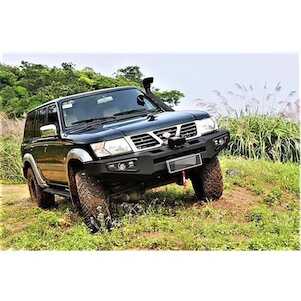 Sandkat4X4 Pare choc aluminium Sandkat 4x4 - Nissan Patrol Y61 avant 2004