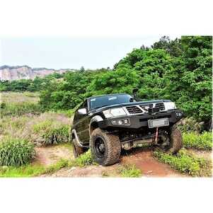Sandkat4X4 Pare choc aluminium Sandkat 4x4 - Nissan Patrol Y61 avant 2004
