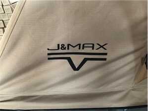 Sandkat4X4 J&Max by Sandkat4x4 - EASY - Tente de toit portefeuille couleur sable - 2 personnes